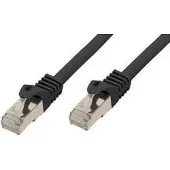Shiverpeaks BASIC-S patch cable - 30 m - black - Musta - 30m