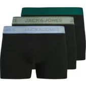 Jack & Jones Jacwesley Solid Trunks 3 Pack - Black - L