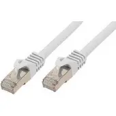 Shiverpeaks BASIC-S patch cable - 15 m - white - Valkoinen - 15m