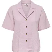 JDY Jdytheis Life 2/4 Loose Shirt Wvn Noos - Pink - M