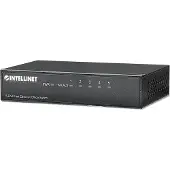 Intellinet 5-Port Fast Ethernet Office Switch, Fast Ethernet (10/100), Täysin kaksipuolinen (523301)