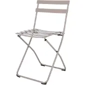 Fiam Spring tuoli cappuchino teräs