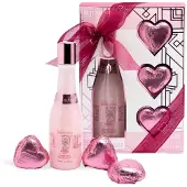 IDC INSTITUTE Scented Bath Rose Bubble Bath Set lahjasetti naisille