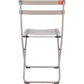 Fiam Spring tuoli cappuchino teräs