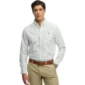 Superdry for man. M4011100A Blue Preppy Oxford shirt (XL), Casual, Cotton, Long sleeve