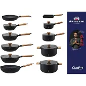 Heinner Wok-pannu, alumiiniumi, keramiikkapäällyste 32 x 9 cm HR-SNT-W32,