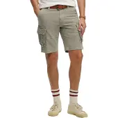 Superdry for man. M7110433A Bermuda shorts Core Cargo Short grey green (34), Casual, Cotton