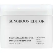 Sungboon Editor Deep Collagen Retinol Power Boosting Pad 190ml