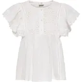 ONLY Jdysigga S/S Top Wvn - White - M