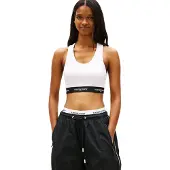 Tommy Hilfiger Tjw Crp Tape Bra Top - Black - L