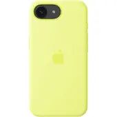 Apple iPhone 16e silikoni-suojakuori, neon yellow