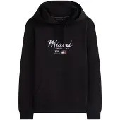 Tommy Hilfiger Th X Cf1 Miami Graphic Hoodie - Black - L