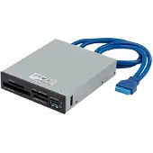 StarTech.com Sisäinen monikortinlukija 3.5" laitepaikkaan, UHS-II-tuella, musta