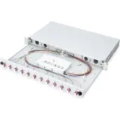 Digitus FO SPLICE BOX, 1U, EQUIPPED, 12X LC DX, OM4 (DN-96331-4)