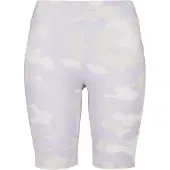 Urban Classics Leggingsit beige / lila / valkoinen