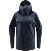 Haglöfs Women's Koyal Proof Jacket Tarn Blue Sadetakit XL