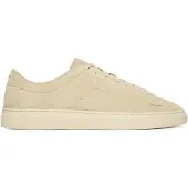 BOSS for man. 50563162 Kieran Leather Sneakers off-white (43), Flat, Laces, Casual