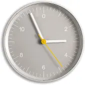 HAY Wall Clock seinäkello, harmaa