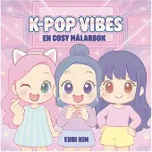 Tukan Förlag Cozy Värityskirja K-pop Vibes