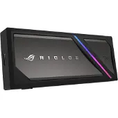 Asus ROG Strix Aiolos M.2 NVMe/SATA SSD -kotelo, USB-C, USB 3.2 Gen 2x2, musta