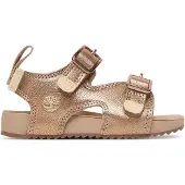 Timberland Castle Island Backstrap Sandal Light Pink Metallic - Pink - 25