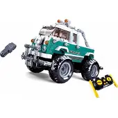 Sluban Power Bricks R/c 2.4g Truck Rakennuspeli 397 Kappaletta