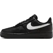 Nike Matalavartiset tennarit 'Air Force 1 '07 LV8 Tech' musta / valkoinen