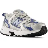 New Balance 530 Kids Bungee Lace - Silver - 18.5