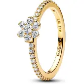 Pandora Sparkling Flower Ring - Gold - 50