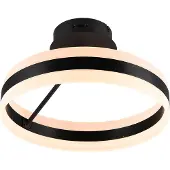 Valotorni Dios LED kattovalaisin ø40cm 40 cm mattamusta 2300+3000+4000K