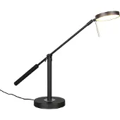 TRIO Monza LED pöytävalaisin 52 cm mattamusta