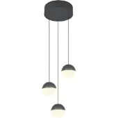Reality Senta LED riippuvalaisin 3-os 20 cm antrasiitti 3000K