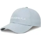 Karl Lagerfeld Lippalakki vaaleansininen / valkoinen