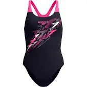 Speedo Medley Logo Medalist One Piece - Black - 42