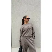 Björn Borg Studio Oversized Sweatshirt - Brown - XS