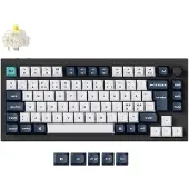 Keychron Q1 Max QMK 75% Langaton Mekaaninen Näppäimistö [Gateron Jupiter Banana
