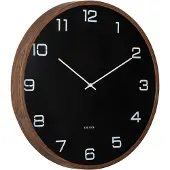 Karlsson seinäkello Delicado Large black KA6088BK