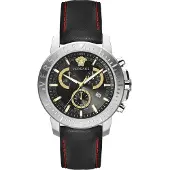 Versace Mens Watch VE2E00121, Quartz, 45mm, 5ATM