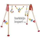 Goki Wooden Baby Gym Rainbow