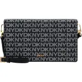 DKNY Pikkulaukku 'Farah' musta / valkoinen