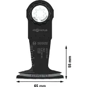 Bosch Upotussahanterä 2608669131; 65 mm; 55 mm