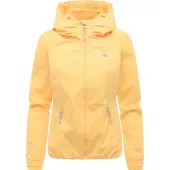 Ragwear Toiminnallinen takki 'Dizzie' vaaleankeltainen