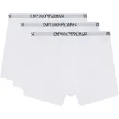 Emporio Armani for man. EM005064_AF24322 Set 3 Boxers Bot white (L), Homewear, Cotton