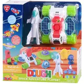 Playgo Space Adventures Clay Set - 4 Clay Pots