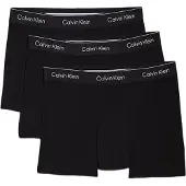 Calvin Klein Relaxed Fit Trunk 3Pk - Black - S