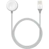 EPICO Apple Watch USB-A -latauskaapeli, 1.2m, Silver