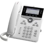 Cisco IP Phone 7841 - VoIP -puhelin - SIP, SRTP - 4 linjaa - valkoinen