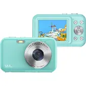 INF Digikamera 1080P, 44MP, 16x zoom, 2,4 tuuman näyttö Sininen