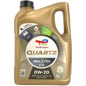 Totalenergies Moottoriöljy QUARTZ INEO Xtra 0w20 EC6, 5 litraa
