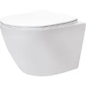 REA Seinä-WC-istuin Carlo Lux Rimless bideetoiminnolla